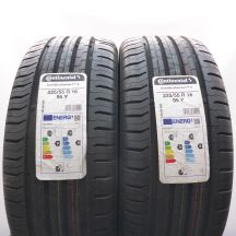 225/55 R16 2x CONTINENTAL 225/55 R16 95Y ContiEcoContact 5 Sommerreifen 2022 Ungebraucht  