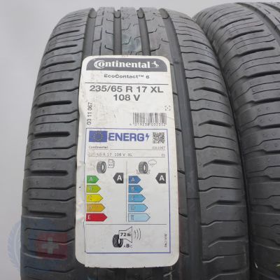 2.  235 65 17 2x CONTINENTAL 235/65 R17 108V XL EcoContact 6 Sommerreifen 2021 VOLL 2.  235 65 17 2x CONTINENTAL 235/65 R17 108V XL EcoContact 6 Sommerreifen 2021 VOLL