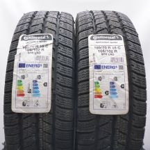 3. 195 70 15C 4x CONTINENTAL 195/70 R15C 104/102R VanContact Winter Winterreifen 2022 Ungebraucht  
