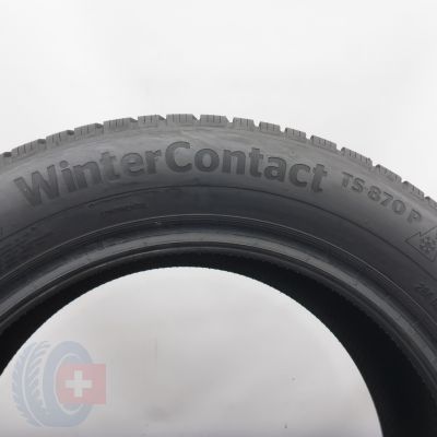 7. 225 55 17 4x Continental 225/55 R17 101V XL WinterContact Ts 870 P Winterreifen 2025 8,5-7,8mm