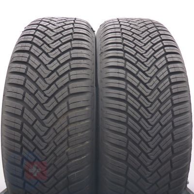 4. 195 65 15 4x CONTINENTAL 195/65 R15 91T AllSeasonContact Ganzjahresreifen 2023 8-8,2mm WIE NEU 