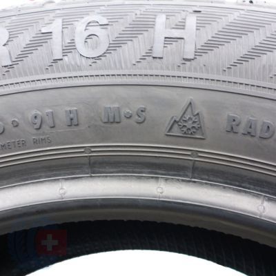2. 205 55 16 1x GISLAVED 205/55 R16 91H Euro Frost 6 Winterreifen 8,5mm 2023 Wie Neu
