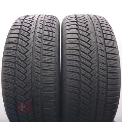 255 50 19 2x CONTINENTAL 255/50 R19 107V XL WinterContact TS850P SUV Winterreifen 2018, 2019 7-7,5mm