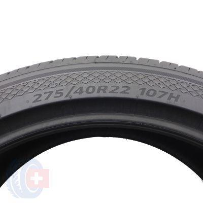 2. 275 40 22 1x HANKOOK 275/40 R22 BMW 107H XL iON evo AS SUV M+S Sommerreifen 2023 VOLL FULL