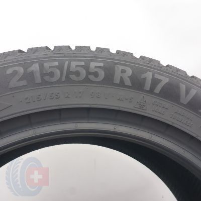 6. 215 55 17 4x SEMPERIT 215/55 R17 98V XL Speed-Grip 5 Winterreifen 2024/25 8-7,8mm WIE NEU 