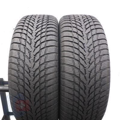 5. 205 60 16 4x NOKIAN 205/60 R16 96H XL WR Snowproof Winterreifen 2020 7,2-8,2mm