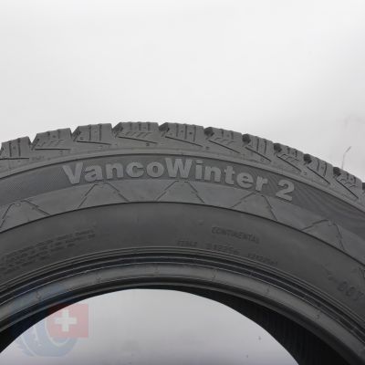 5. 205 65 16C 2x CONTINENTAL 205/65 R16C 107/105T VancoWinter 2 Winterreifen 2022 9,8-9mm