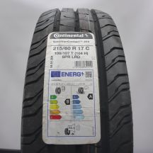 215 60 17C 1x CONTINENTAL 215/60 R17C  109/107T ContiVanContact 200 Sommerreifen 2023 VOLL WIE NEU 