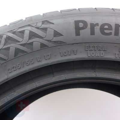 2. 225 55 17 1x CONTINENTAL 225/55 R17 101Y XL PremiumContact7 Sommerreifen 2023 6,2mm