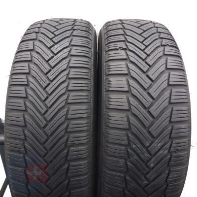 3. 195 65 15 4x MICHELIN 195/65 R15 91T Alpin 6 Winterreifen 2018 6,5mm
