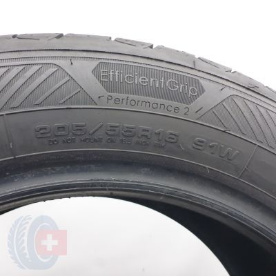4. 205 55 16 2x GOODYEAR 205/55 R16 91W EfficientGrip Performance 2 Sommerreifen 2020 7,2-7,5mm