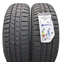  205 70 15 2x CONTINENTAL 96T CrossContact Winter Winterreifen 2022 VOLL WIE NEU 