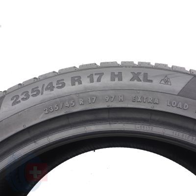 4. 235 45 17 1x CONTINENTAL 235/45 R17  97H XL WinterContact TS 850 P Zimowa 2019 7,2mm WIE NEU