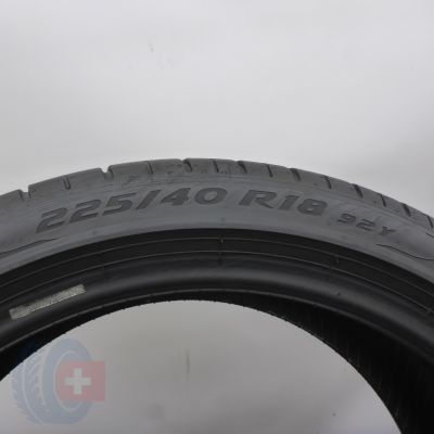 6.  225 40 18 4x PIRELLI  225/40 R18  92Y XL P Zero A0 Sommerreifen 2024 6,5-6mm