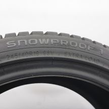 6. 245 40 19 4x NOKIAN 245/40 R19 98V XL Snowproof 1 Winterreifen 2024 8mm WIE NEU 