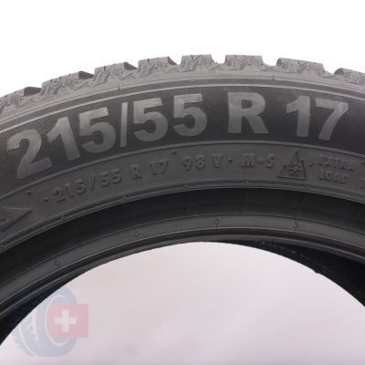 6. 215 55 17 4x SEMPERIT 215/55 R17 98V XL Speed-Grip 5 Winterreifen 2024 8mm