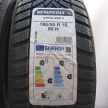 2. 195 55 15 4x SEMPERIT 195/55 R15 85H Speed-Grip 5 Winterreifen 2022/23 Ungebraucht  