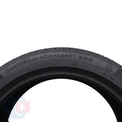 4. 1 x CONTINENTAL 225/45 R18 91Y ContiSportContact 5 SSR RunFlat Sommerreifen 2017 6,2mm