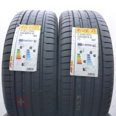  225 45 19 2x PIRELLI  225/45 R19 96Y XL P Zero BMW Sommerreifen 2024 Ungebraucht   