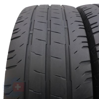 3. 2 x CONTINENTAL 225/65 R16C 112/110R ContiVanContact 200 Sommerreifen 2022 6; 6,5mm