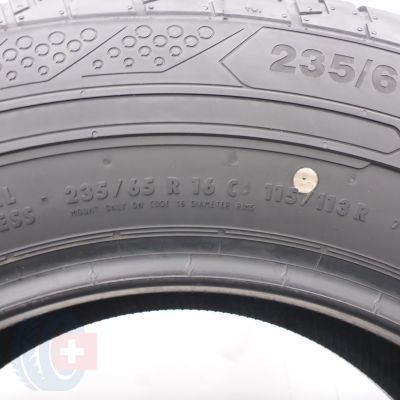 6. 235 65 16C 4x CONTINENTAL 235/65 R16C 115/113R ContiVanContact 200 Sommerreifen 2025 WIE NEU VOLL