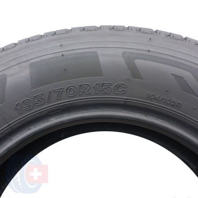 6. 2 x FIRESTONE 195/70 R15 C 104/102R VanHawk 2 Sommerreifen  6.8mm