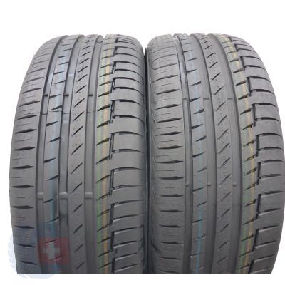 225 50 17 2x CONTINENTAL 225/50 R17 98Y XL PremiumContact 6 Sommerreifen 2019 VOLL WIE NEU 
