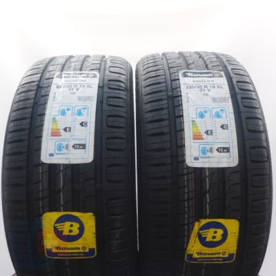  235 35 19 2x BARUM 235/35 R19 91Y XL Bravuris 3 Sommerreifen 2018 VOLL WIE NEU 