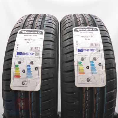 3.  185 60 15 4x BARUM 185/60 R15 84H Bravuris 5HM Sommerreifen 2024 VOLL WIE NEU  