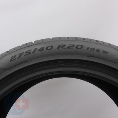 4.  275 40 20 1x PIRELLI  275/40 R20 106W XL P Zero BMW Sommerreifen 2021 6,5mm