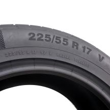 6. 2 x CONTINENTAL 225/55 R17 97V ContiPremiumContact 5 Sommerreifen 2017  6-6,2mm