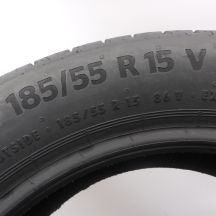 6. 185 55 15 2x CONTINENTAL 185/55 R15 86V XL EcoContact 6 Sommerreifen 2024 VOLL WIE NEU