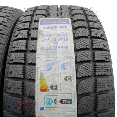 2. 255 40 R18 4 x MAXTREK 255/40 R18 95H Trek M7 Winterreifen  2018 VOLL WIE NEU 