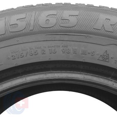 5. 215 65 16 4x SEMPERIT 215/65 R16 98H Master-Grip 2 Winterreifen 2019 WIE NEU VOLL