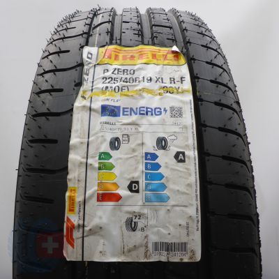 225 40 19 1x PIRELLI 225/40 R19 93Y P Zero XL RFT M0E Sommerreifen 2021 Ungebraucht  