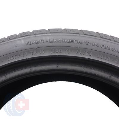 4. 225 40 19 2x CONTINENTAL 255/40 R19 100Y XL SportContact 2 MO Sommerreifen 2017 6,8mm