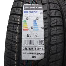 2. 4 x DUNLOP 225/50 R18 99H XL AO SP WinterSport 3D Winterreifen 2022 WIE NEU VOLL