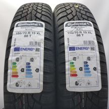 3. 155 70 19 4x CONTINENTAL 155/70 R19 88T XL WinterContact TS 870 Winterreifen 2023 VOLL WIE NEU 