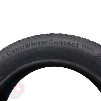 7. 165 60 15 2x CONTINENTAL 165/60 R15 77T ContiWinterContact TS850 Winterreifen 2016 VOLL Wie Neu