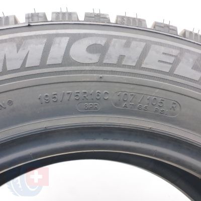 8. 195 75 16C 4x MICHELIN 195/75 R16C 107/105R Agilis Alpin Winterreifen 2022 Ungebraucht  