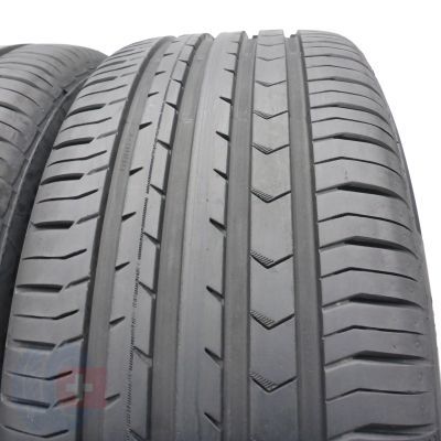 3. 225 55 17 2x CONTINENTAL 225/55 R17 97W ContiPremiumContact 5 Sommerreifen 7,2mm 2022 Wie Neu