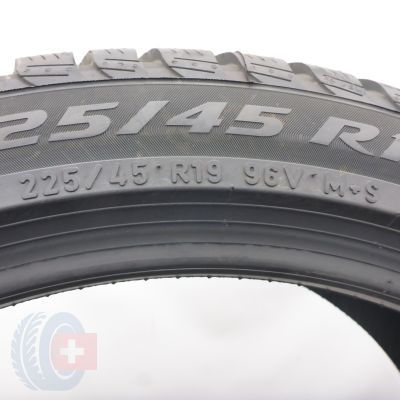 8. 225 45 19 2x PIRELLI  225/45 R19 96V XL Winter Sottozero 3 RFT BMW Winterreifen 2024 VOLL WIE NEU 