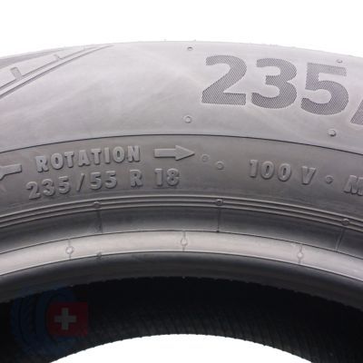 3. 235 55 18 1x CONTINENTAL 235/55 R18 100V AllSeasonContact Seal Ganzjahresreifen 7,8mm 2022