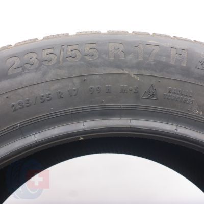 5.  235 55 17 2x CONTINENTAL 235/55 R17 99H WinterContact TS 850 P Winterreifen 2018 VOLL WIE NEU  