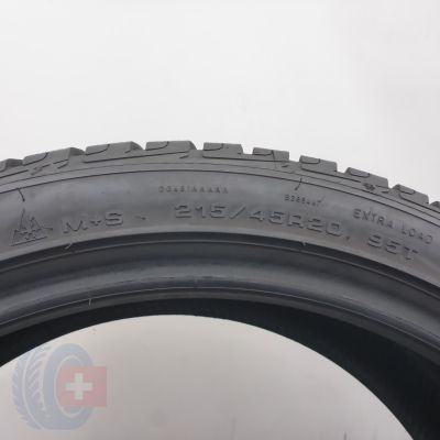 5. 215 45 20 4x GOODYEAR 215/45 R20 95T XL UltraGrip Performance + Electric Winterreifen 2024 7-8mm