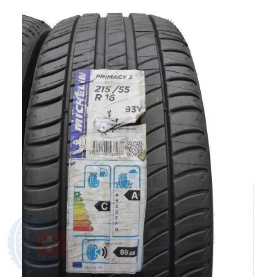 3. 215 55 16 2x MICHELIN 215/55 R16 93Y Primacy 3 Sommerreifen 2016  VOLL