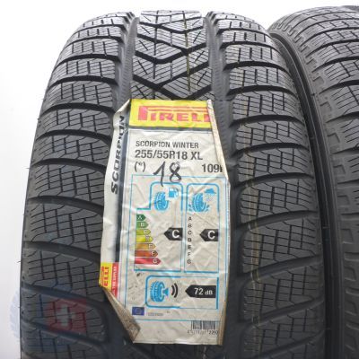 2. 255 55 18 2x PIRELLI 255/55 R18 109H XL Scorpion Winter BMW  Winterreifen 2018 Ungebraucht  