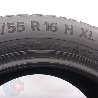 5. 215 55 16 1x CONTINENTAL 215/55 R16  97H XL WinterContact TS 870 Winterreifen 2022 Ungebraucht  