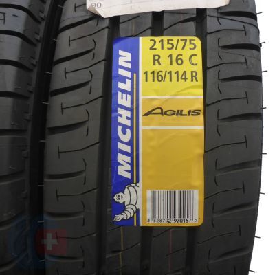 2. 4 x MICHELIN 215/75 R16C 113/111R Agilis Sommerreifen DOT12/13 VOLL Ungebraucht