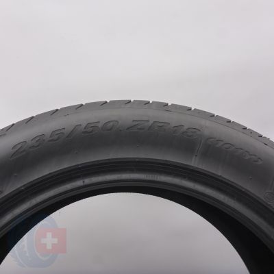 5. 235 50 18 4x PIRELLI 235/50 R18 101Y XL PZero MGT Sommerreifen 2019 6,2-7mm